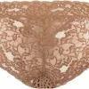 Ten Cate - Dames - Secrets - Lace Hipster - Print Hazelnoot - XL