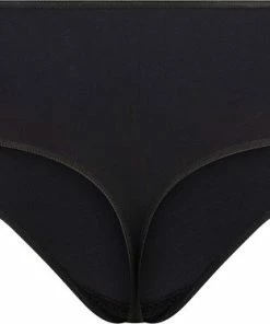 RJ Bodywear - Dames - Pure Color Maxi String - Zwart - XXXL -lingerie-dames-badmode Winkel 550x374