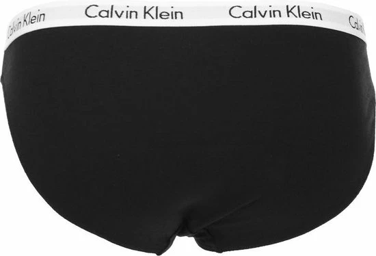 Calvin Klein Dames Slips (3-pack) - Zwart, Wit, Grijs - Maat M 3 Calvin Klein Dames Slips (3-pack) - Zwart, Wit, Grijs - Maat M - Afbeelding 3