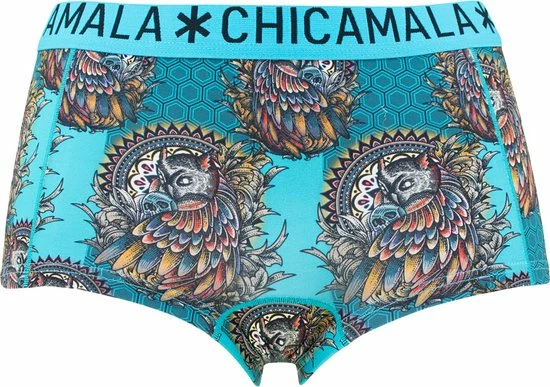 Chicamala Dames 2P Boxershorts Free Like Blauw - S 2 Chicamala Dames 2P Boxershorts Free Like Blauw - S - Afbeelding 2
