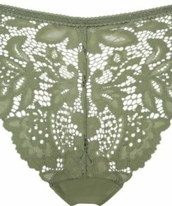 Hunkemöller Dames Lingerie Brazilian Shiloh - Groen - Maat XL -lingerie-dames-badmode Winkel 550x394