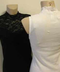 Nina Von C Dames Kanten Top - Blazershirt - 38 - Wit -lingerie-dames-badmode Winkel 550x412 1