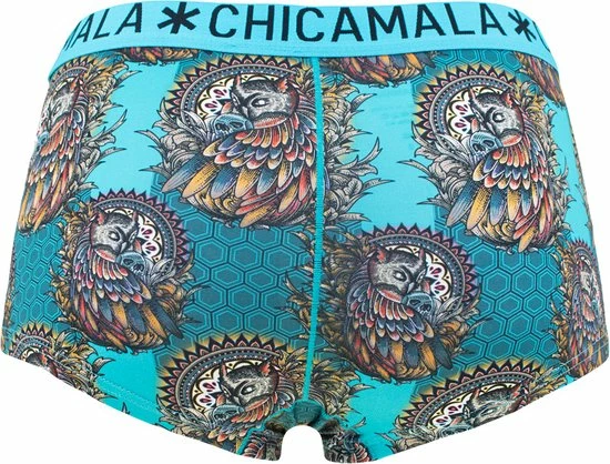 Chicamala Dames 2P Boxershorts Free Like Blauw - S 3 Chicamala Dames 2P Boxershorts Free Like Blauw - S - Afbeelding 3