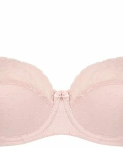 Hunkemöller Dames Lingerie Niet-voorgevormde Beugel Bh Sophie - Roze - Maat E80