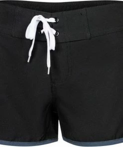 Aqua Speed VIKI Dames Zwemshort / Boardshort - Zwart Met Grijs XS