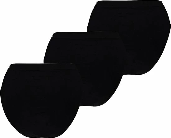 Apollo Dames Basic Hip Slip | Bamboo Naadloos | MAAT M | 3-pack | Zwart 2 Apollo Dames Basic Hip Slip | Bamboo Naadloos | MAAT M | 3-pack | Zwart - Afbeelding 2