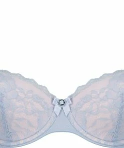 Hunkemöller Dames Lingerie Voorgevormde Beugel Bh Theresa - Blauw - Maat D70