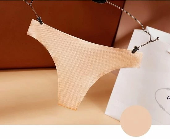 Merkloos Premie Naadloos Ademend Ondergoed - 3 Stuks/verpakking - Spoorloze Sneldrogend Strings - Premie Lingerie - Maat XL 13 Merkloos Premie Naadloos Ademend Ondergoed - 3 Stuks/verpakking - Spoorloze Sneldrogend Strings - Premie Lingerie - Maat XL - Afbeelding 13