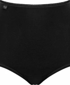 Sloggi Dames 24/7 Cotton Maxi Zwart-48 -lingerie-dames-badmode Winkel 550x451 2