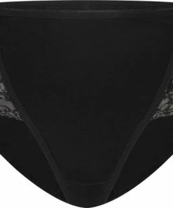 Ten Cate High Leg Lace Slip Dames - Kant - 32292 - M - Zwart