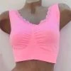 Merkloos Dames BH Top XL/XXL 42/44 Roze