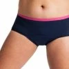 UnderWunder Sportslip – Menstruatie Ondergoed – Incontinentie Urineverlies Vrouw – Absorberend Ondergoed – Blauw Maat S