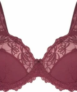 Hunkemöller Dames Lingerie Niet-voorgevormde Beugel Bh Diva - Rood - Maat H85 -lingerie-dames-badmode Winkel 550x459 5