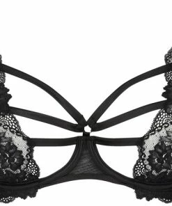 Hunkemöller Dames Lingerie Niet-voorgevormde Beugel Bh Sosha - Zwart - Maat B70