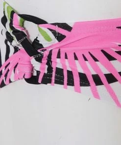 La V Dames Bikini Sport Met Gevlochten Detail - Multi Color Leaf -L -lingerie-dames-badmode Winkel 550x463 5