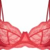 Hunkemöller Dames Lingerie Niet Voorgevormde Beugel Bh Isabelle - Rood - Maat D85