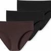 Schiesser 95/5 Organic 3PACK Slip Dames Onderbroek - Maat M