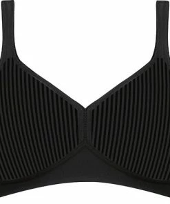 Triumph Modern Soft + Cotton N Beha - Zwart - Maat D90 -lingerie-dames-badmode Winkel 550x471 3