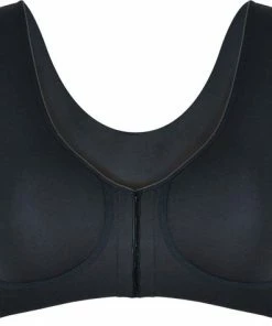 NATURANA - Dames - BH Met Sluiting Aan Voorzijde - Zwart - B- 95