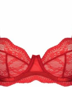 Hunkemöller Dames Lingerie Niet Voorgevormde Beugel Bh Isabelle - Rood - Maat D85 18 Hunkemöller Dames Lingerie Niet Voorgevormde Beugel Bh Isabelle - Rood - Maat D85 -lingerie-dames-badmode Winkel 550x474