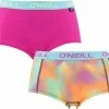 O'Neill Dames Boxershorts 2P Blended & Plain Multi - S
