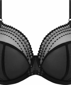 Elomi - Elomi Matilda Plunge BH - Maat 100G - Zwart - Met Beugel - Dames