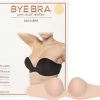 Bye Bra Gala-BH, Zelfklevende Bh, Strapless & Backless Bh, Onzichtbare Bh, Plak Bh, Beige, Cup E