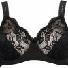 Elbrina LACE Vrouwen Beha - Zwart - Maat 75D