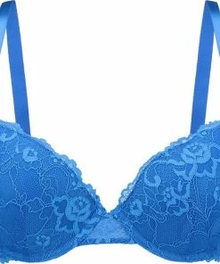 SAPPH - Odetta Push-Up BH Blauw - Maat 75B - Blauw - Met Beugel - Dames -lingerie-dames-badmode Winkel 550x499 4