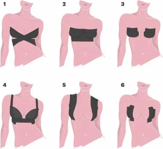 Merkloos Boobtape - Borst Tape - Bra Tape - Geschikt Voor Elke Cupmaat - 5 Meter Lang - Huidskleur Boobtape 2 Merkloos Boobtape - Borst Tape - Bra Tape - Geschikt Voor Elke Cupmaat - 5 Meter Lang - Huidskleur Boobtape - Afbeelding 2
