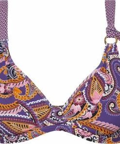 Cyell PRETTY PAISLEY Bikinitop Halter Niet Voorgevormd Met Beugel Dames - Maat 38D