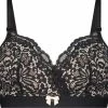 Hunkemöller Dames Lingerie Voorgevormde Voedingsbh Rose - Zwart - Maat B80