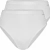 Ten Cate 2-Pack Highleg Slip Dames 32283 - XL - Wit