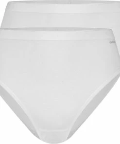Ten Cate 2-Pack Highleg Slip Dames 32283 - XL - Wit