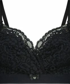 Hunkemöller Dames Lingerie Voorgevormde Voedingsbh Rose - Zwart - Maat B80 -lingerie-dames-badmode Winkel 550x513 3