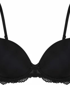 LingaDore - Daily T-Shirt Gel BH Zwart - Maat 65D - Zwart - Push Up Bh - Maximizer Bh - Dames -lingerie-dames-badmode Winkel 550x516 1