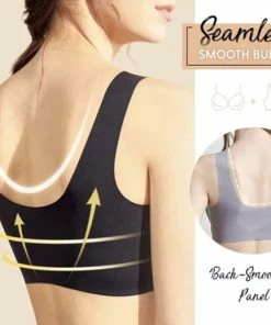 Wow Peach - Bustier - Brallete Lace BH - Voorgevormde BH Zonder Beugel - Lingerie BeHa - Comfy - Fitness - Yoga -PushUp - Filled - Yoga BeHa - Slaap BeHa - Ademend - Naadloos - Kanten BeHa - Lace Bra - Maat S - Grijs -lingerie-dames-badmode Winkel 550x518 3