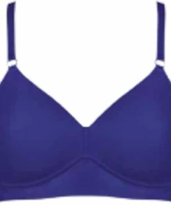 Naturana T-shirt BH Maat 85A Indogo Blauw -lingerie-dames-badmode Winkel 550x519