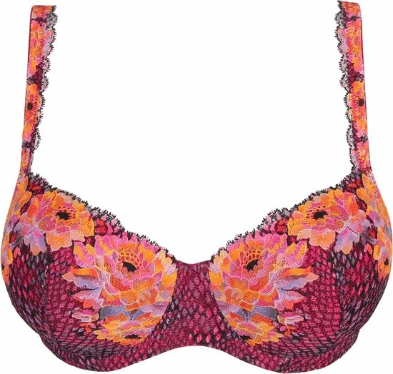 PrimaDonna Twist Efforia Voorgevormde Balconette Bh 0241992 Winter Blossom - Maat 75D 1 PrimaDonna Twist Efforia Voorgevormde Balconette Bh 0241992 Winter Blossom - Maat 75D