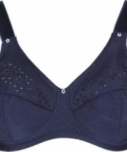 LingaDore - Lisette Beugelloos Navy - Maat 95G - Blauw - Zonder Beugel - Dames