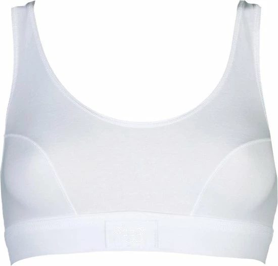 Sloggi Dames Double Comfort Top - Wit - Maat 46 1 Sloggi Dames Double Comfort Top - Wit - Maat 46