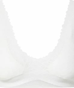 Sloggi - Dames - ZERO Feel Lace 2.0 - Bralette - Angora - XL -lingerie-dames-badmode Winkel 550x527 3