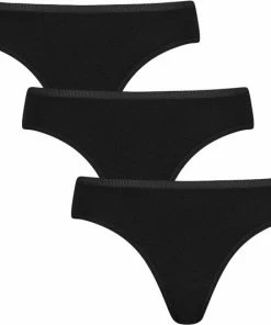 Bamboo Basics Strings Lola (3-pack) - Zwart S -lingerie-dames-badmode Winkel 550x532 4