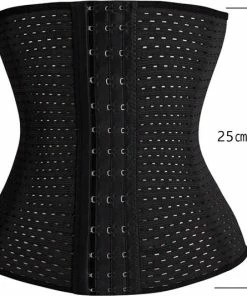 Relouka Shapewear Dames - Waist Shaper - Corset - Korset Buik - Korset Corrigerend - Zwart - Size S -lingerie-dames-badmode Winkel 550x533 2