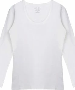 Claesen's Claesens - Ronde Hals LS T-shirt Wit - XL 15 Claesen's Claesens - Ronde Hals LS T-shirt Wit - XL -lingerie-dames-badmode Winkel 550x533 3