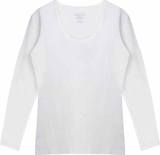 Claesen's Claesens - Ronde Hals LS T-shirt Wit - XL 8 Claesen's Claesens - Ronde Hals LS T-shirt Wit - XL - Afbeelding 8