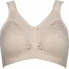 Elbrina Katoenen Beugelloze Vrouwen Beha - Powder - Maat 95C
