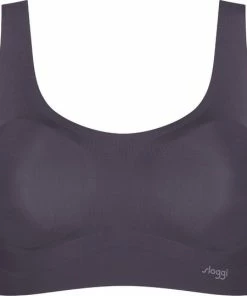 Sloggi - Dames - ZERO Feel - BH Top - Antraciet - XS
