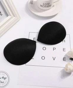 New Age Devi Strapless Bra - Zelfklevende BH - Rugloze Bh - Push-Up Beha - Plakbeha - Herbruikbaar - Zwart - Cup B