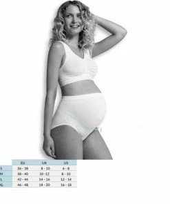 Carriwell Support Zwangerschapsslip – Ondersteunend - Wit - M -lingerie-dames-badmode Winkel 550x549 2